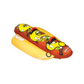Sportsstuff Sportsstuff 53-3060 Hot Dog 3 Inflatable Triple Rider Towable 53-3060